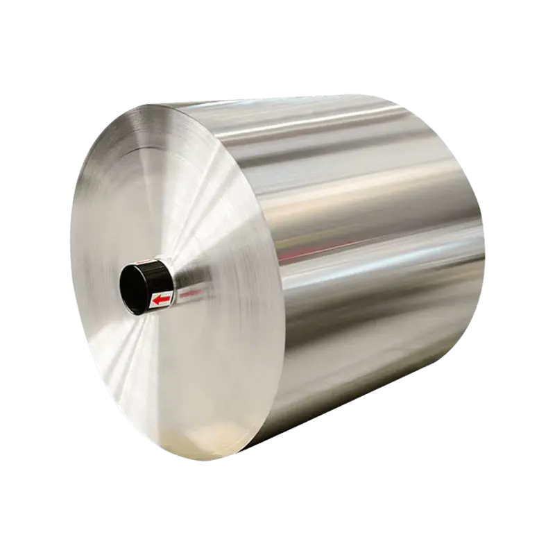 Glatt aluminiumsfolie