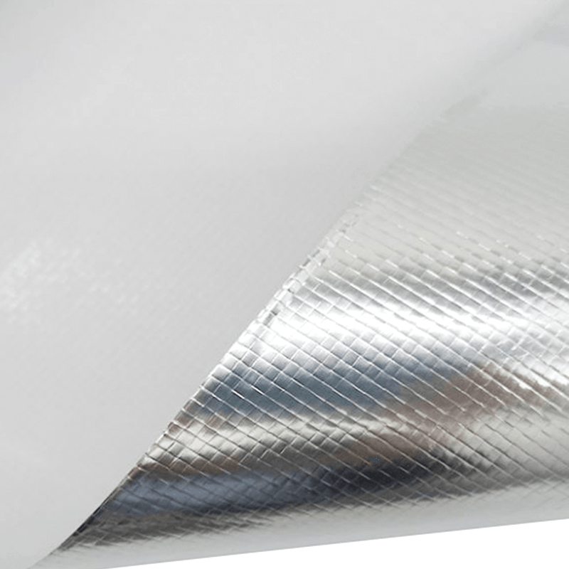 Aluminiumsfolie laminat PE vevd stoff